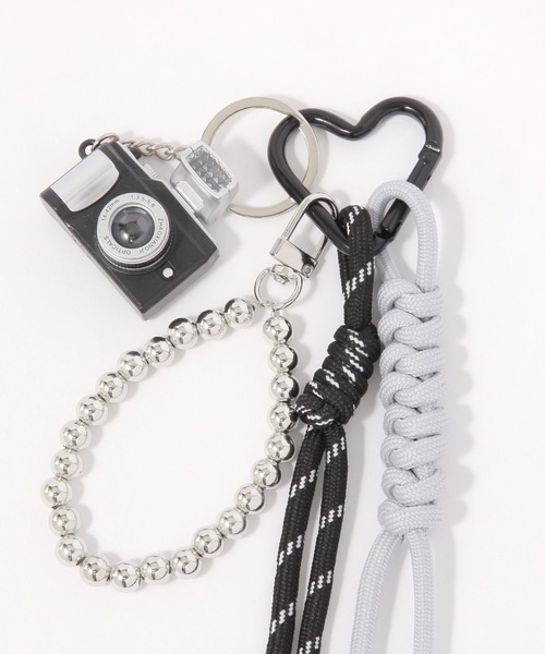 LEPSIM（レプシィム）の「ジャラジャラチャーム　643454（キーホルダー・レディース・ライトグレー/オフホワイト/ブラック・ONE SIZE）」の6枚目の写真