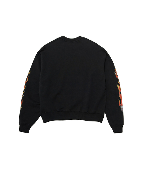 MODNINE（モディナイン）の「Sun Down 01 Red - Sweat Shirt（スウェット・メンズ・その他・MEDIUM/LARGE）」の5枚目の写真