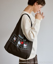 ハローキティコラボ | 【ROPE' PICNIC×ハローキティ】折りたたみエコバッグ(エコバッグ/サブバッグ)
