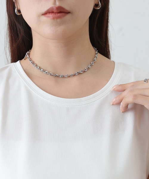 COLONY 2139（コロニートゥーワンスリーナイン）の「裾レースイレヘムノースリーブプルオーバー（Tシャツ/カットソー・レディース・オフホワイト/ブラック・FREE）」の21枚目の写真