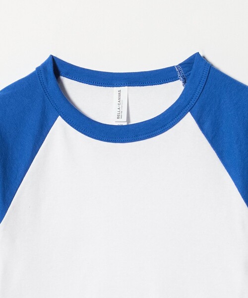 【MADISONBLUE】ラグランスリーブカットソー BELLA＋CANVAS＞ラグランスリーブ ベイビー 7分袖 Tシャツ（Tシャツ