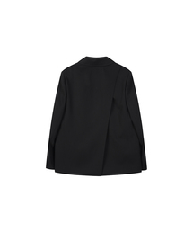 LAP（ラップ）の「ツーボタンバックスリットジャケット AS1WJ261（テーラードジャケット）」