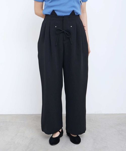 I am I in fact...(アイアムアイインファクト)の「NEKO PANTS(その他パンツ・レディース・ブラック/グレー・FREE)」の1枚目の写真