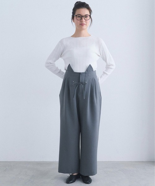 I am I in fact...(アイアムアイインファクト)の「NEKO PANTS(その他パンツ・レディース・ブラック/グレー・FREE)」の16枚目の写真