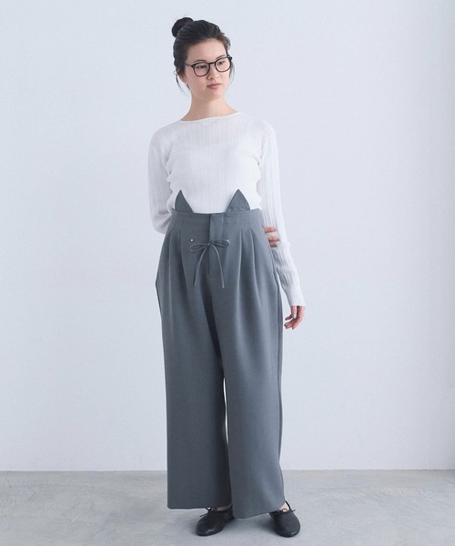 I am I in fact...(アイアムアイインファクト)の「NEKO PANTS(その他パンツ・レディース・ブラック/グレー・FREE)」の17枚目の写真
