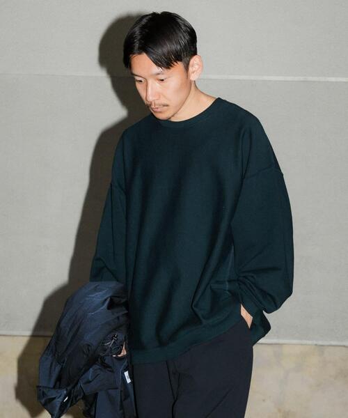 Champion(チャンピオン)の「『別注』Champion×Wide Dad RW DAD SWEAT CREW-NECK(スウェット・メンズ・ネイビー・1/2)」の7枚目の写真