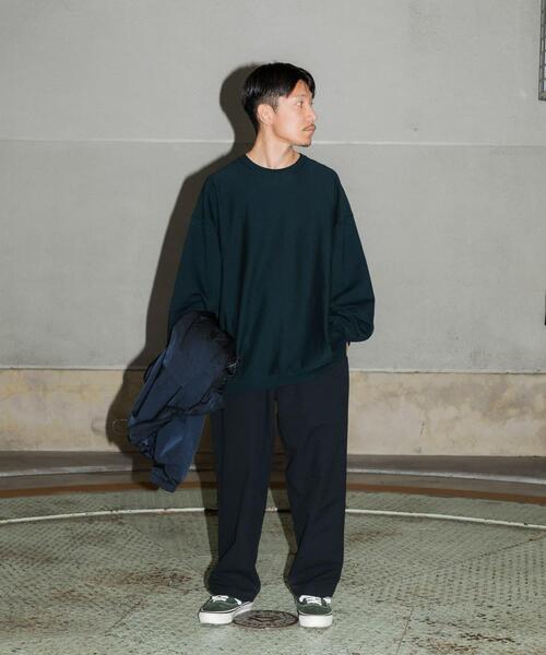 Champion(チャンピオン)の「『別注』Champion×Wide Dad RW DAD SWEAT CREW-NECK(スウェット・メンズ・ネイビー・1/2)」の9枚目の写真