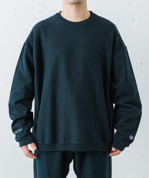 Champion(チャンピオン)の「『別注』Champion×Wide Dad RW DAD SWEAT CREW-NECK(スウェット・メンズ・ネイビー・1/2)」の12枚目の写真