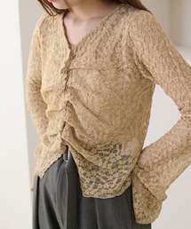 apres jour clair（アプレジュールクレア）の「【apres jour clair】アソートレースカーディガン（カーディガン/ボレロ）」