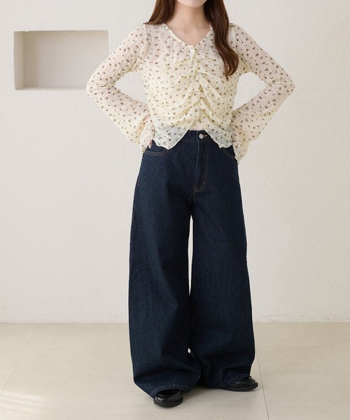 apres jour clair(アプレジュールクレア)の「【apres jour clair】アソートレースカーディガン(カーディガン/ボレロ・レディース・アイボリー/ライトイエロー/ブラック/ホワイト系その他3/ブラウン系その他・X-LARGE/フリー)」の19枚目の写真