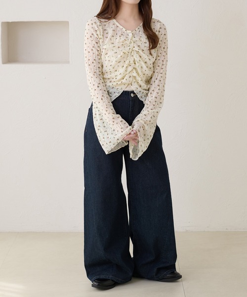 apres jour clair(アプレジュールクレア)の「【apres jour clair】アソートレースカーディガン(カーディガン/ボレロ・レディース・アイボリー/ライトイエロー/ブラック/ホワイト系その他3/ブラウン系その他・X-LARGE/フリー)」の20枚目の写真