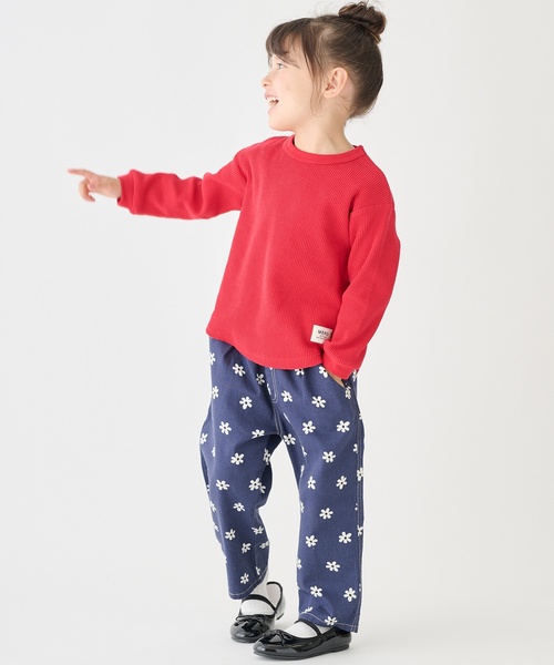 petit main（プティマイン）の「NICOシェフストレッチパンツ（その他パンツ・キッズ・ブラウン/ブルー/ネイビー/ベージュ/ブルーグリーン/ホワイト系/グリーン・80ｃｍ/90cm/130cm/120cm/100cm/110cm）」の5枚目の写真