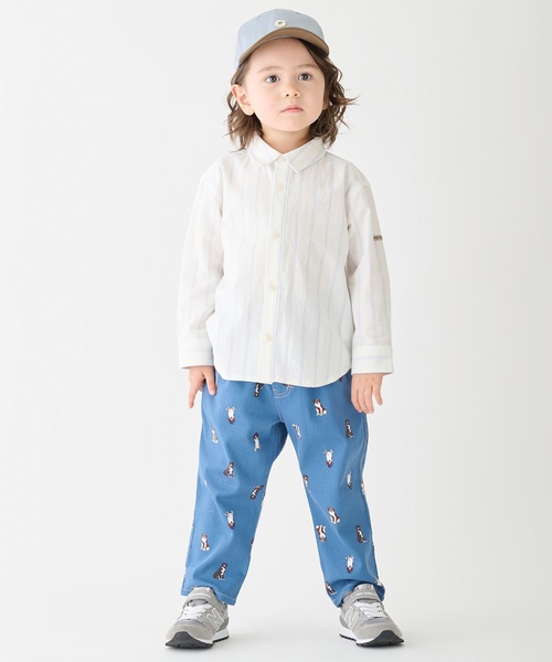 petit main（プティマイン）の「NICOシェフストレッチパンツ（その他パンツ・キッズ・ブラウン/ブルー/ネイビー/ベージュ/ブルーグリーン/ホワイト系/グリーン・80ｃｍ/90cm/130cm/120cm/100cm/110cm）」の7枚目の写真