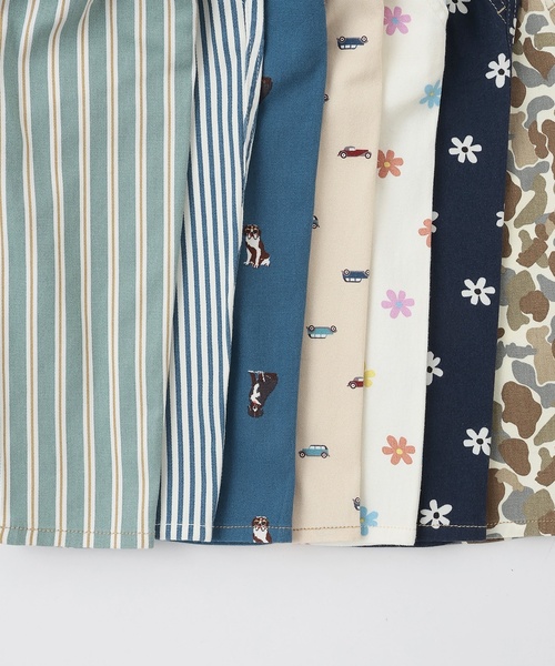 petit main（プティマイン）の「NICOシェフストレッチパンツ（その他パンツ・キッズ・ブラウン/ブルー/ネイビー/ベージュ/ブルーグリーン/ホワイト系/グリーン・80ｃｍ/90cm/130cm/120cm/100cm/110cm）」の17枚目の写真