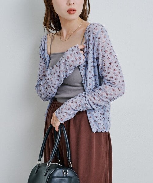 Kastane(カスタネ)の「【ベストヒットアイテム/累計販売10万枚突破】カップ付きクロップドブラキャミ(キャミソール・レディース・ブラック/ホワイト/ブラウン/グレー/アイボリー/ミント・FREE)」の10枚目の写真