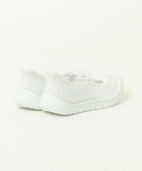 Bio Fitter(バイオフィッター)の「【bio fitter】スパットシューズ バレーシューズ(スリッポン・レディース・ホワイト・18.0cm/18.5cm/19.0cm/19.5cm/20.0cm/20.5cm/21.0cm/21.5cm/22.0cm/22.5cm/23.0cm/23.5cm/24.0cm/24.5cm/25.0cm/25.5cm/26.0cm)」の2枚目の写真
