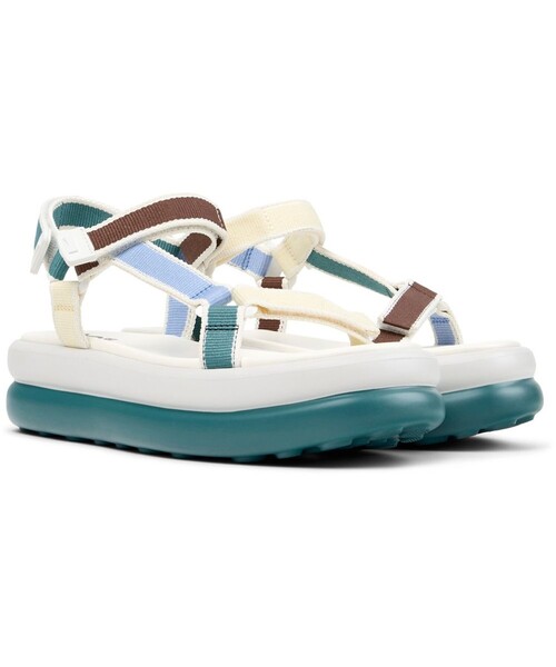 CAMPER（カンペール）の「[カンペール] TWINS / サンダル（サンダル・レディース・グリーン・23.0cm/23.5cm/25.0cm/24.0cm/22.5cm）」の2枚目の写真