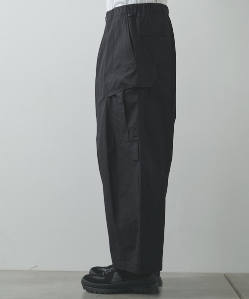POLIQUANT(ポリクアント)の「【POLIQUANT/ポリクアント】THE CHANGING LENGTH/HEM CROPPED CARGO PANTS(カーゴパンツ・メンズ・オリーブ/ブラック/ベージュ・1/3)」の4枚目の写真