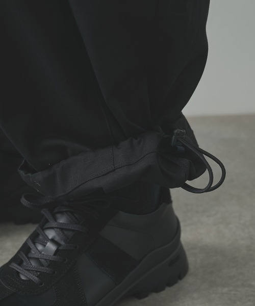 POLIQUANT(ポリクアント)の「【POLIQUANT/ポリクアント】THE CHANGING LENGTH/HEM CROPPED CARGO PANTS(カーゴパンツ・メンズ・オリーブ/ブラック/ベージュ・1/3)」の11枚目の写真