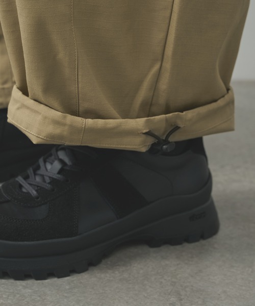 POLIQUANT(ポリクアント)の「【POLIQUANT/ポリクアント】THE CHANGING LENGTH/HEM CROPPED CARGO PANTS(カーゴパンツ・メンズ・オリーブ/ブラック/ベージュ・1/3)」の21枚目の写真