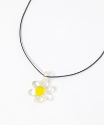 LOWRYS FARM | ガラスフラワーネックレス 660191(ネックレス)