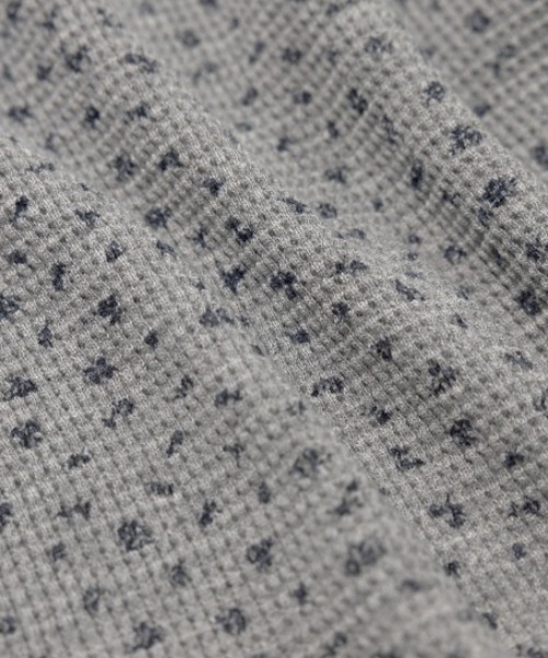 FANCY CLUB(ファンシークラブ)の「A'GEM/9 × .kom 『FANCY CLUB/ファンシークラブ』 HENLEY NECK WAFFLE LONG SLEEVE/ヘンリーネックワッフルロングスリーブ(Tシャツ/カットソー・レディース・アイボリー/グレー・FREE)」の13枚目の写真