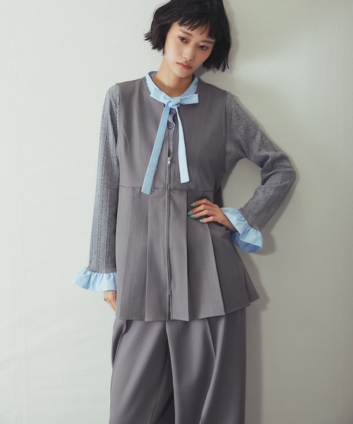 S-WEAR 激レア！セットアップ ANOTHER S（アナザーエス）の「ジレ＆ワイドパンツ2点セットアップ