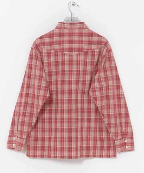 URBAN RESEARCH（アーバンリサーチ）の「URBAN RESEARCH iD　FADE CHECK WESTERN SHIRTS（シャツ/ブラウス・メンズ・ブラック/レッド・MEDIUM/LARGE）」の10枚目の写真