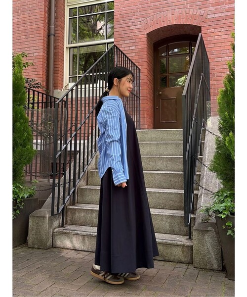 BROOKS BROTHERS(ブルックスブラザーズ)の「スーピマコットンストレッチ ストライプ ドレスシャツ Classic Fit(シャツ/ブラウス・レディース・ブルー・LARGE/X-SMALL/SMALL/MEDIUM)」の6枚目の写真