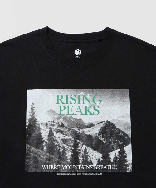 Mac-House(マックハウス)の「【T-GRAPHICS / ティーグラフィックス】風景フォトプリント クルーネック 長袖Tシャツ(Tシャツ/カットソー・メンズ・ホワイト系/ホワイト系1/ブラック/グレー系/グレー系1・L/M/XL/S)」の6枚目の写真