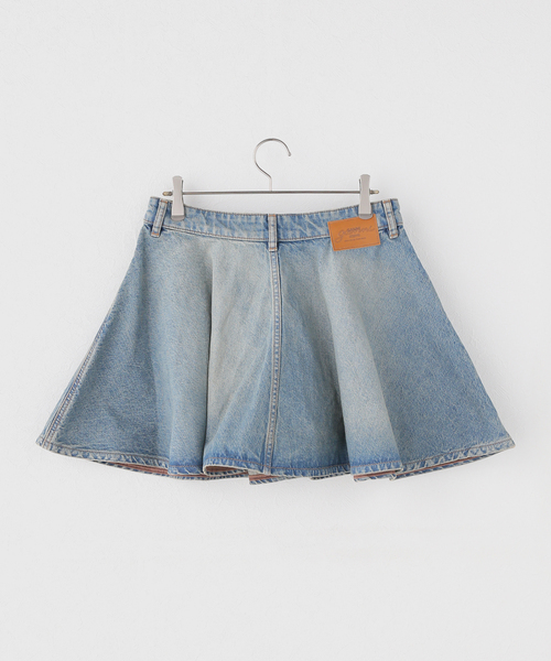 GANNI / ガニー Tint Rigid Denim Mini Skirt（デニムスカート）｜U by