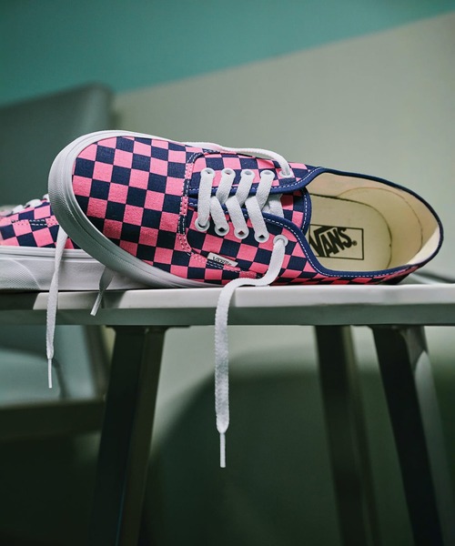 VANS｜ヴァンズのスニーカー（ピンク/桃色系・チェック柄）通販 - ZOZOTOWN