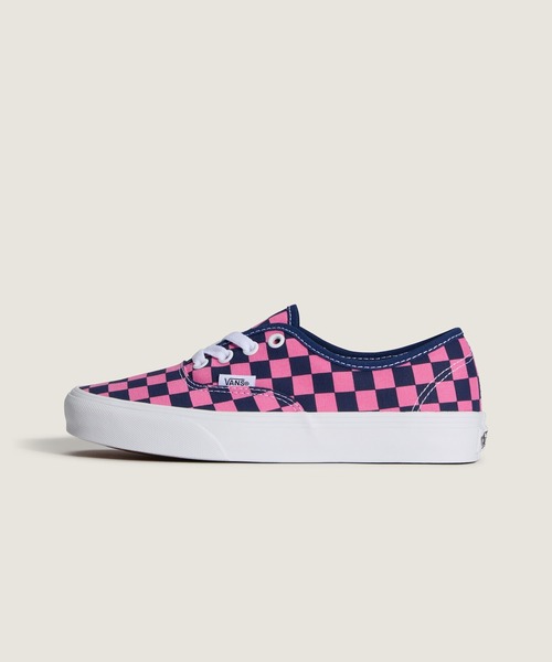 VANS(バンズ)の「オーセンティック / Authentic CHECKERBOARD Deep In VN000EAD1VZ1(スニーカー・メンズ・ピンク・12/11.5/11/10.5/10/9.5/9/8.5/8/7.5/7/6.5/6/5.5/5)」の2枚目の写真
