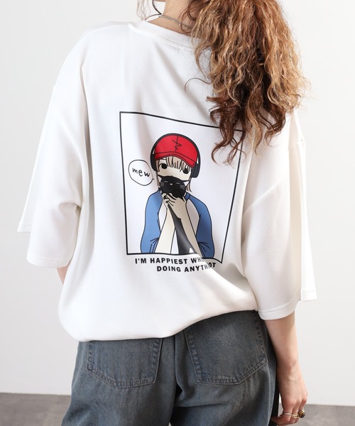 セール】RED CAP GIRL ポンチ プリントTシャツ 半袖（Tシャツ