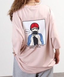 RED CAP GIRL ポンチ プリントTシャツ 半袖