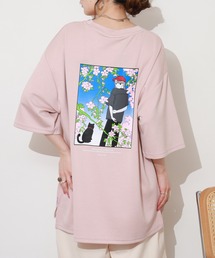 RED CAP GIRL ポンチ プリントTシャツ 半袖