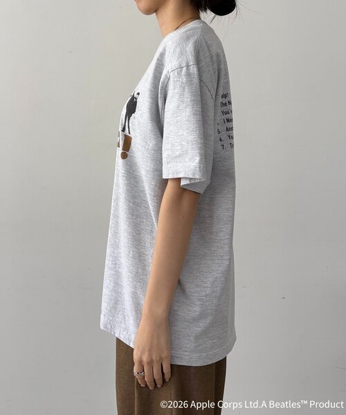 GOOD ROCK SPEED（グッドロックスピード）の「〈GOOD ROCK SPEED〉HELP Tシャツ（Tシャツ/カットソー・レディース・ブラック/ライトグレー・FREE）」の12枚目の写真