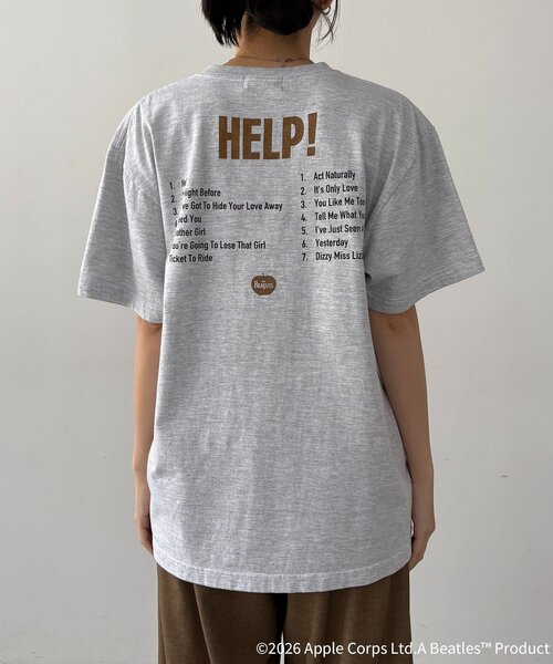 GOOD ROCK SPEED（グッドロックスピード）の「〈GOOD ROCK SPEED〉HELP Tシャツ（Tシャツ/カットソー・レディース・ブラック/ライトグレー・FREE）」の13枚目の写真