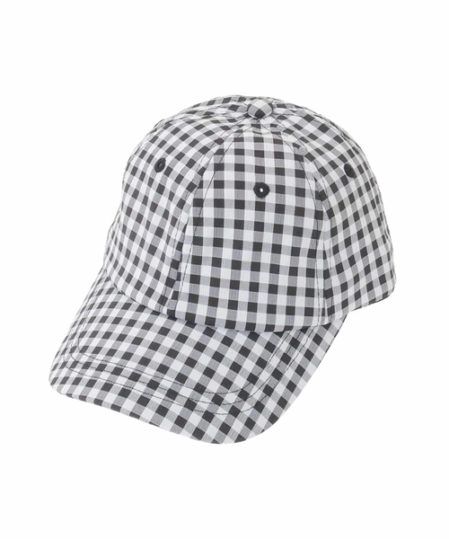 a.v.v（アーヴェヴェ）の「[KIDS]ギンガムチェックキャップ（キャップ・キッズ・ブラック・120）」の5枚目の写真