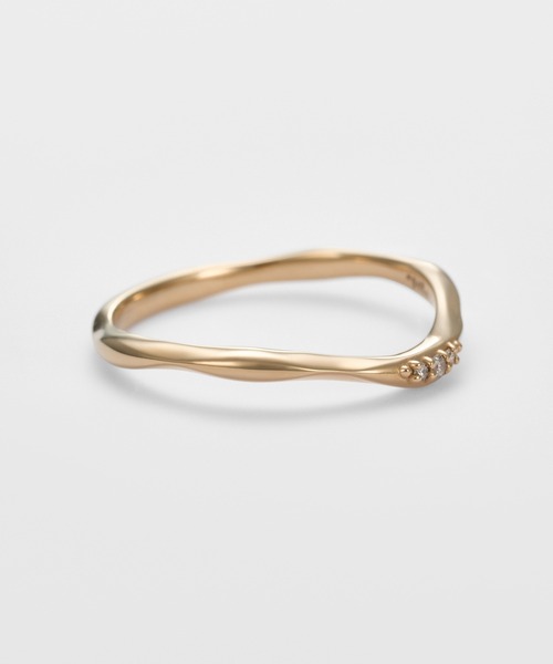 agete(アガット)の「ダイヤモンドリング(0.01ct)【Colors Ring Series】 (リング・レディース・ゴールド系その他・#15/#11/#9/#13)」の3枚目の写真
