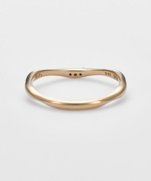 agete(アガット)の「ダイヤモンドリング(0.01ct)【Colors Ring Series】 (リング・レディース・ゴールド系その他・#15/#11/#9/#13)」の4枚目の写真