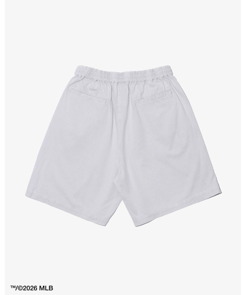 KEBOZ（ケボズ）の「【本日限定受注】KEBOZ × MLB LOS ANGELES DODGERS LOGO WASHED TENJIKU SHORTS（その他パンツ・メンズ・ホワイト・2XL/XL/L/M/S）」の3枚目の写真