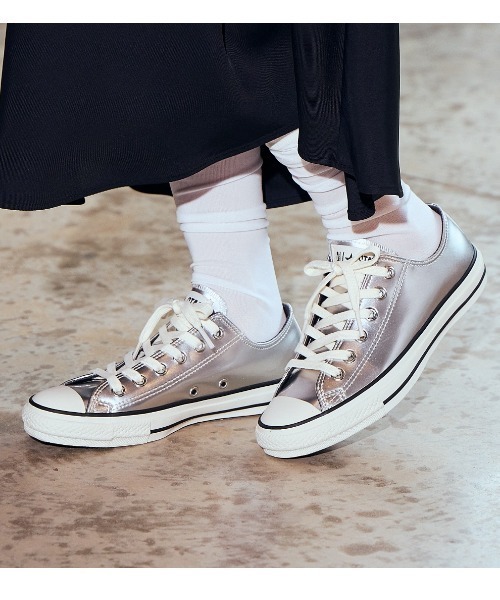 コンバースオールスターES#OX シルバー25.5 セール】CONVERSE コンバース AS ES OX オールスター ES OX 31317721