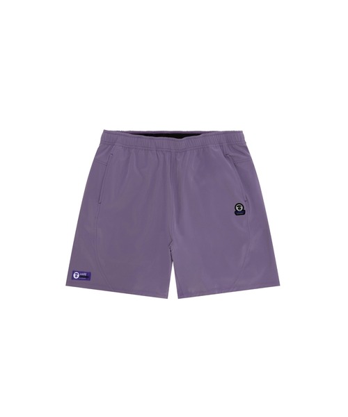 AAPE BY A BATHING APE（エーエイプバイアベイシングエイプ）の「AAPE UNION SPORT "GYM" Athletic Shorts in Teflon Coating（その他パンツ・メンズ・ライトパープル/グレー系その他2・SMALL/LARGE/X-LARGE/MEDIUM）」の2枚目の写真