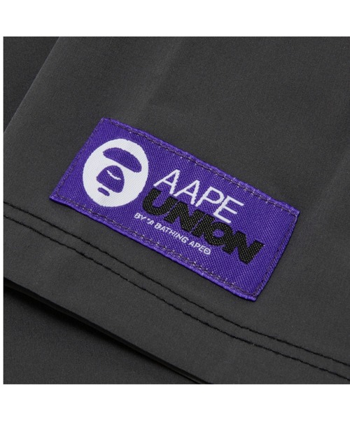 AAPE BY A BATHING APE（エーエイプバイアベイシングエイプ）の「AAPE UNION SPORT "GYM" Athletic Shorts in Teflon Coating（その他パンツ・メンズ・ライトパープル/グレー系その他2・SMALL/LARGE/X-LARGE/MEDIUM）」の6枚目の写真