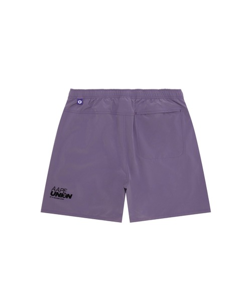 AAPE BY A BATHING APE（エーエイプバイアベイシングエイプ）の「AAPE UNION SPORT "GYM" Athletic Shorts in Teflon Coating（その他パンツ・メンズ・ライトパープル/グレー系その他2・SMALL/LARGE/X-LARGE/MEDIUM）」の7枚目の写真