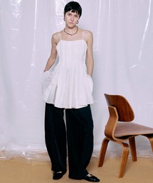 MAISON SPECIAL（メゾンスペシャル）の「【2026SUMMER PRE-ORDER】Knife Pleat Mini Dress/ナイフプリーツミニワンピース（シャツ/ブラウス）」