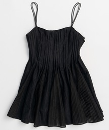 MAISON SPECIAL（メゾンスペシャル）の「【2026SUMMER PRE-ORDER】Knife Pleat Mini Dress/ナイフプリーツミニワンピース（シャツ/ブラウス）」