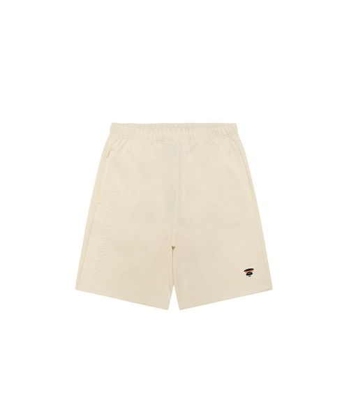 AAPE BY A BATHING APE（エーエイプバイアベイシングエイプ）の「AAPE SWEAT PANTS（スウェットパンツ・メンズ・アイボリー/ブラック・LARGE/MEDIUM/XX-LARGE/X-LARGE/SMALL）」の2枚目の写真