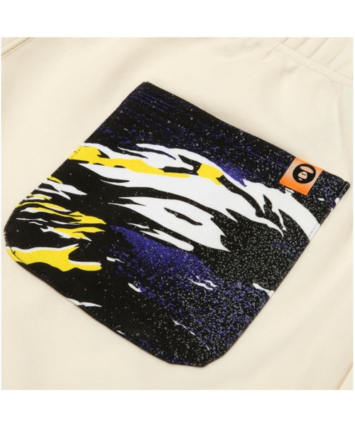 AAPE BY A BATHING APE（エーエイプバイアベイシングエイプ）の「AAPE SWEAT PANTS（スウェットパンツ・メンズ・アイボリー/ブラック・LARGE/MEDIUM/XX-LARGE/X-LARGE/SMALL）」の10枚目の写真